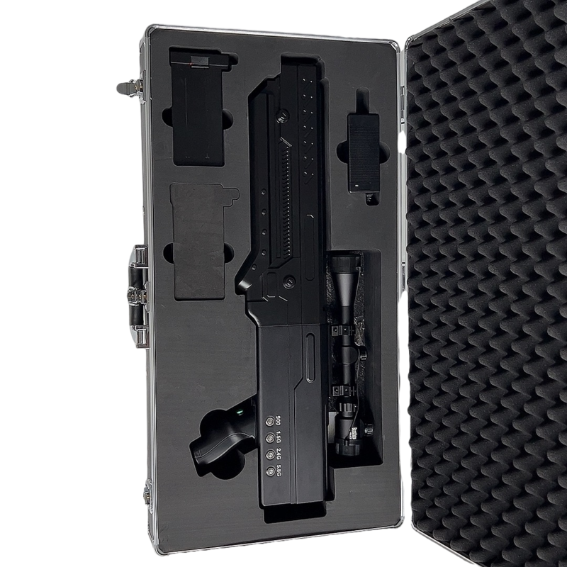  京口手持便携式枪型低空防御反制四通道B型