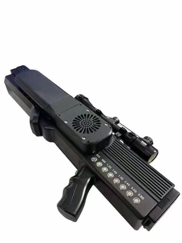  京口手持便携式枪型低空防御反制八通道